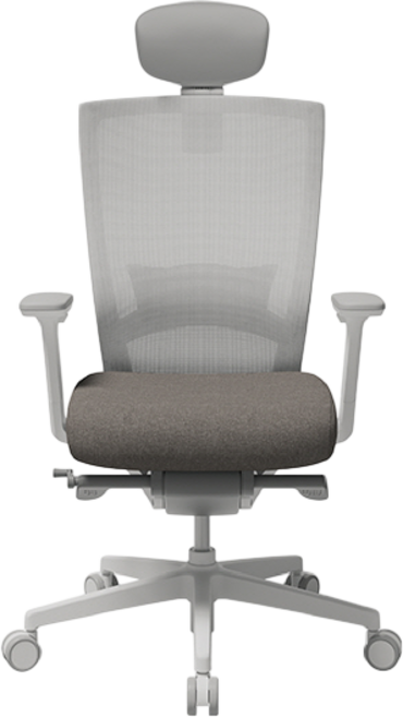 시디즈 의자 T50 업그레이드 2023년형 TNF500HLDA 화이트쉘 사무용 의자 학생 의자 서울대 의자, 그레이