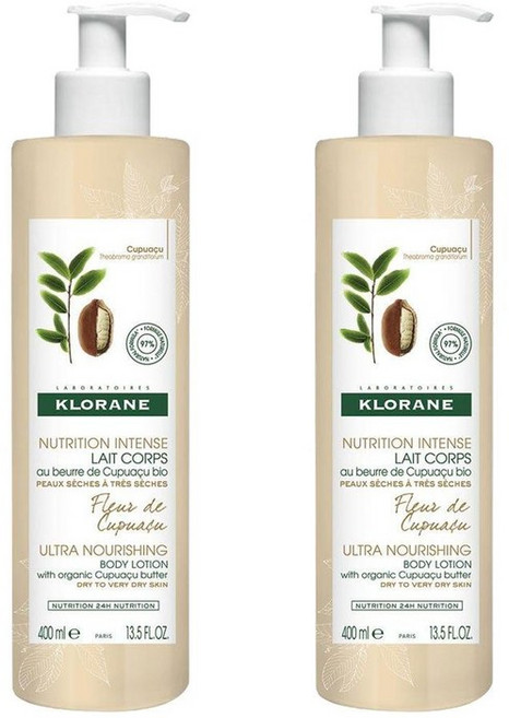 클로란 쿠푸아수 버터 바디로션 400ml x2팩 Chlorane