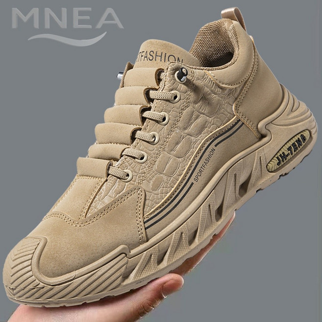 MNEA 남성 스니커즈 통기성 가벼운 캐주얼 슈즈 미끄럼방지 사계절