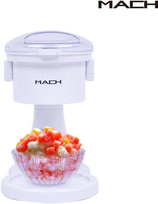 MACH 프리미엄 눈꽃빙수기 전동 얼음분쇄기 가정용 팥빙수기 슬러시 제조기, 상세페이지 참조
