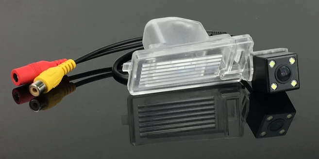 JIAYITIAN 후방 카메라 쌍용 코란도 스포츠 픽업 2010 ~ CCD 백업 번호판 역방향, 01 4LED-Camera