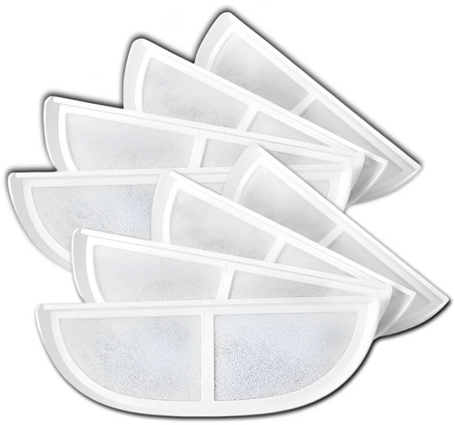 레이니닥 고양이 강아지 음수대 정수기 필터 호환용, 8개