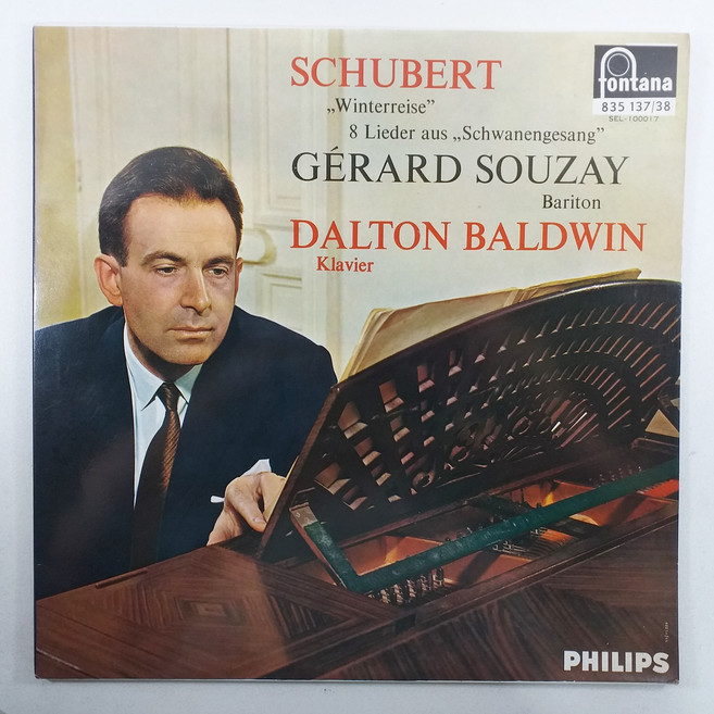 SCHUBERT WINTERREISE 슈베르트 겨울나그네/ GF자켓EX+/ 음반좋음NM/ 2LP 초음파세척