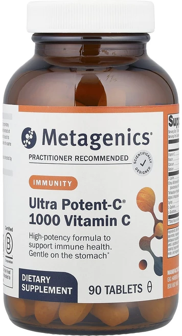 메타제닉스 울트라 Potent-C 1000 90정, 4개 - 쿠팡
