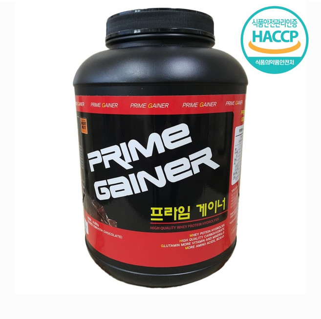 머슬업 프라임WPH게이너(4kg)(살찌는 탄수화물보충제)(체중증가)(벌크업), 사은품_샘플1팩, 1개, 4kg