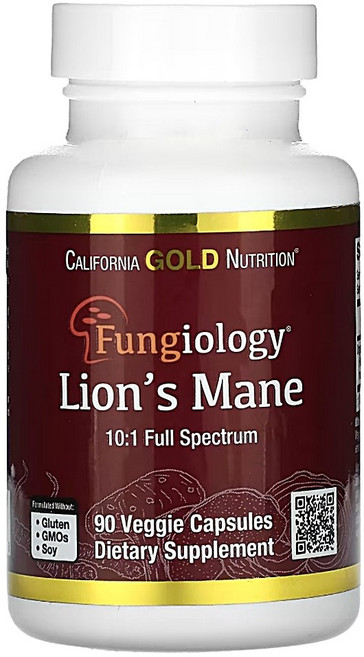 CGN 캘리포니아골드뉴트리션 라이온즈 메인 90베지캡슐 라이온스 매인, 90정