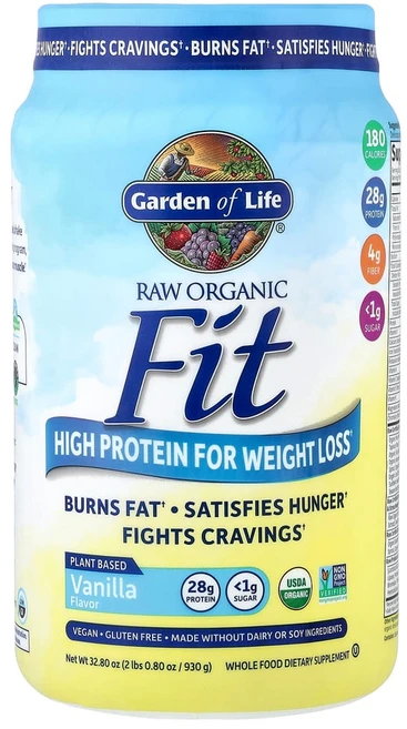 가든오브라이프 RAW 오가닉 핏고단백 바닐라 930g(32.80oz), 1개 - 쿠팡