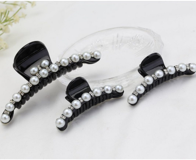 키라 진주 집게핀 헤어핀 머리핀 (hp433)