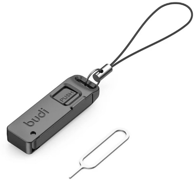 해외 유심카드 보관함 케이스 제거핀 바늘 세트, 1개, 유심 케이스