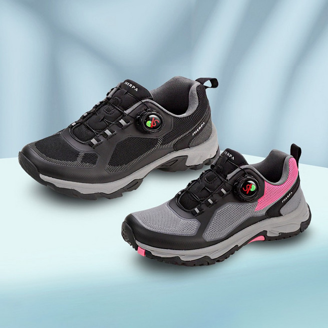 셰르파 다이얼 만능 트레킹화 경량 등산 트래킹화 남성 여성 등산화