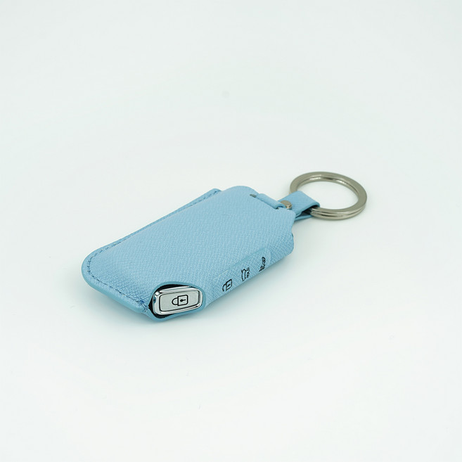 파라코리아 가죽 스마트키케이스 기아타입, 파스텔블루, 기아타입C1 4버튼