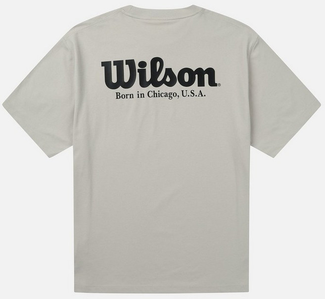 윌슨 퓨어드라이 오버핏 랠리 티셔츠 UNILBEW261003NT