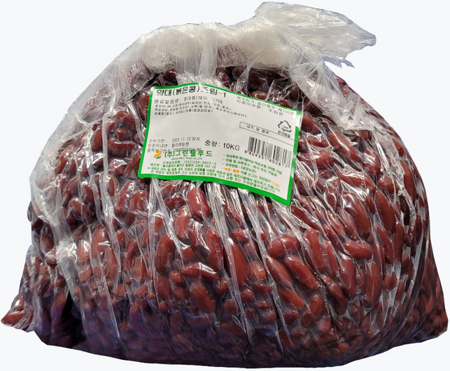 양대콩조림 강남콩조림10k 강낭 붉은콩조림, 1개, 10kg