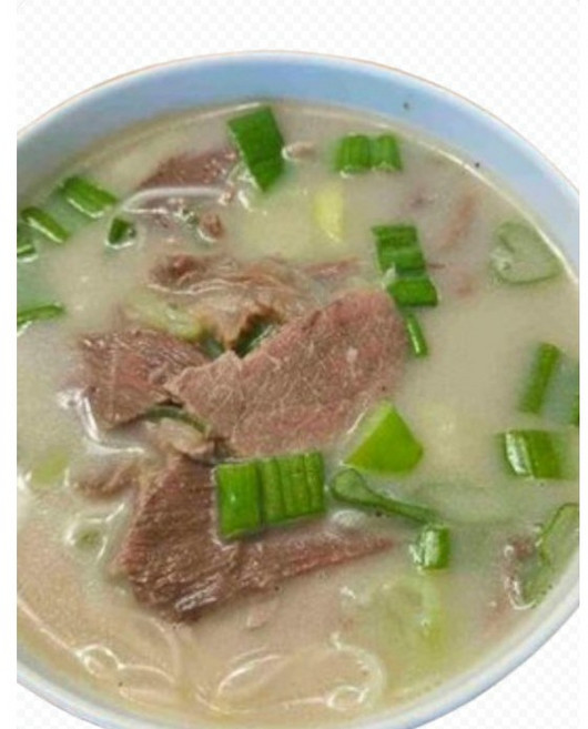 진실된손맛 뽀얀국물속풍성한 한우사골양지곰탕 간편하게준비하는국물요리 국내산대파를더해개운한끝맛, 2개, 500g