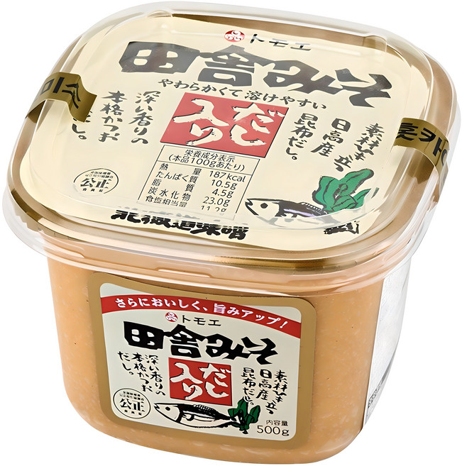 토모에 이나카 미소 다시이리, 1개, 500g