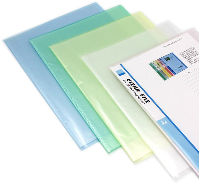 고투명 클리어화일 6P 투명, 10개