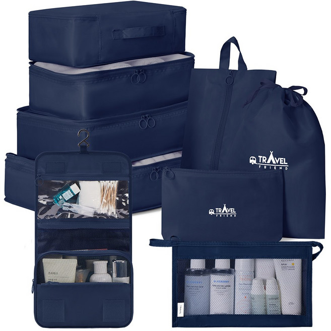 랑고 프리미엄 여행용 파우치 9종 세트