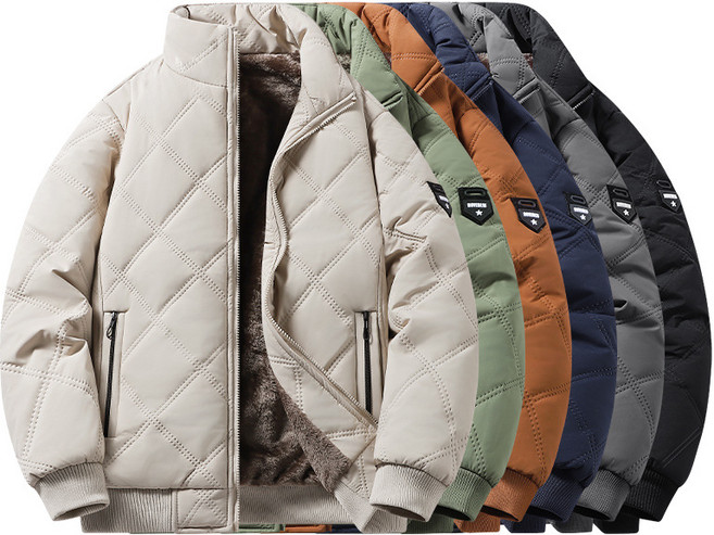 ANYOU 남성 겨울 방한 패딩 자켓 바람막이 점퍼 기모안감 6색상