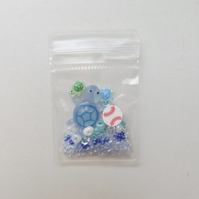 야구키링 거북이키링 야광 아기거북이 행운키링, 1개, NC다이노스