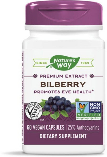 Nature's Way 然萃維 山桑子萃取素食膠囊, 60顆, 1罐