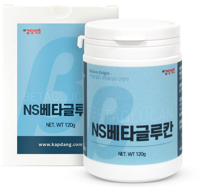 [갑당약초] 베타글루칸 분말 가루 120g, 1개
