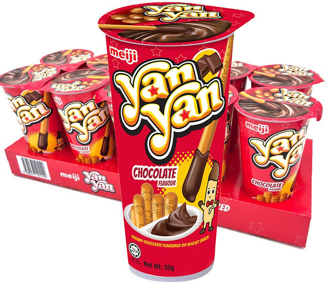 [소비기한임박 26년7월21일] 메이지 얀얀 초콜릿맛, 50g, 10개