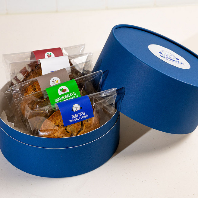 5종세트 수제쿠키 르뱅 쿠키 오리지널 결혼답례품 선물 홈메이드 선물세트, 1세트, 수제쿠키 5종