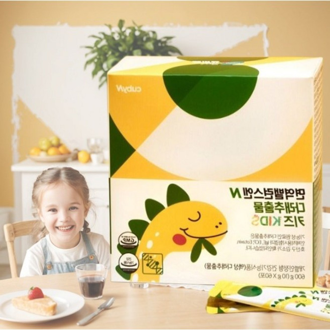 [면역밸런스개선] 청포도맛 어린이 다래추출물 스틱, 10g, 60개