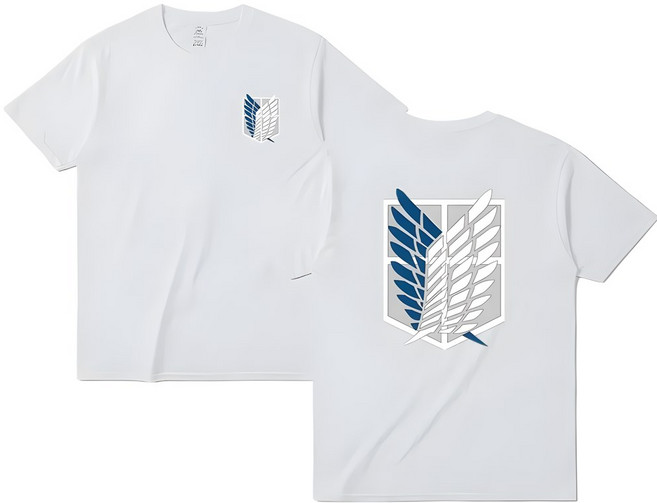 진격의거인티셔츠 남성 반팔티 코튼 진격거 여름