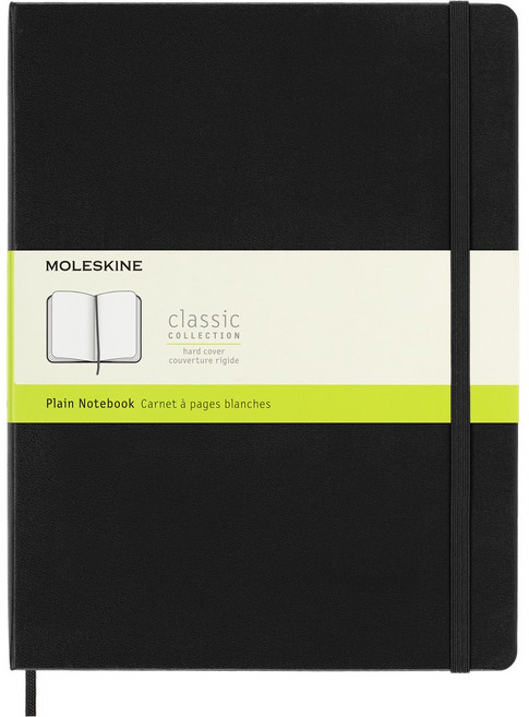 MOLESKINE 經典硬殼筆記本, 黑, 1個