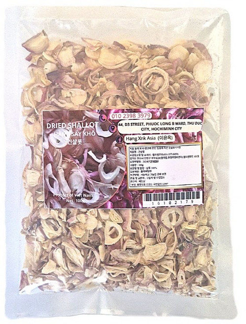 베트남 한사이 건조 샬롯 보라 양파 100g, 1개
