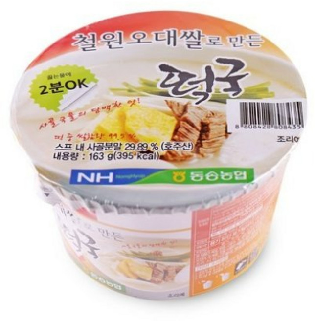 동송농협 철원오대떡국163g, 163g, 12개