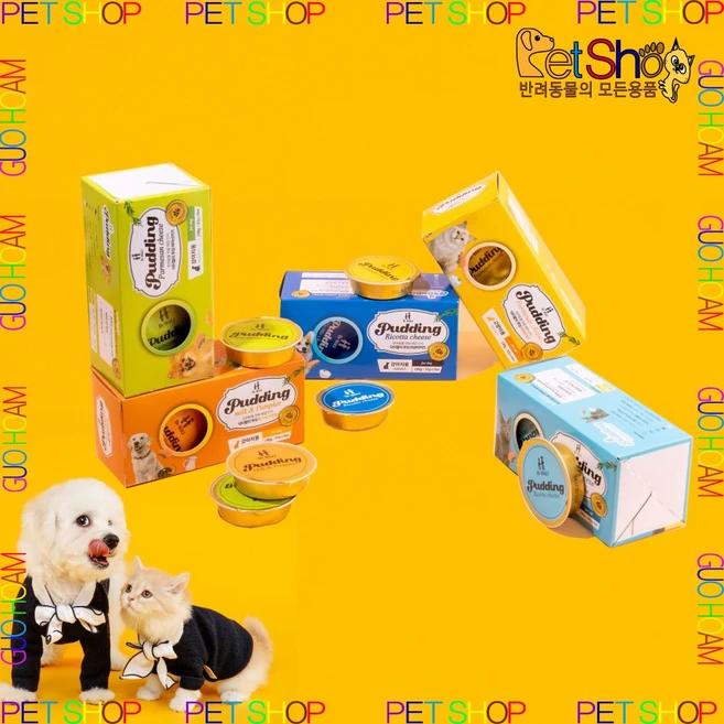 닥터할리 강아지 소화 기능 개선 밀크와 단호박 / 파마산 치즈 / 리코타 치즈 3종 간식 푸딩, 24개, 30g - 쿠팡