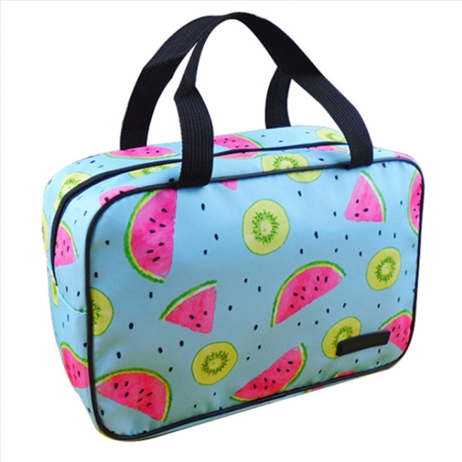 더자카 수박패턴 지퍼 목욕가방 Q222ZHSL018, 1개