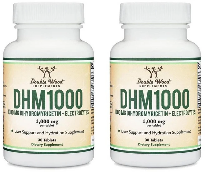 더블우드 DHM1000, 2개, 30정 - 쿠팡