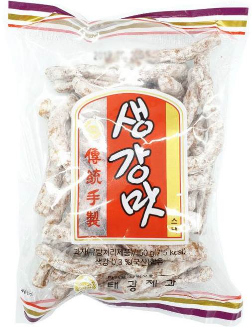 태광제과 생강맛 135g 생강과자, 1개