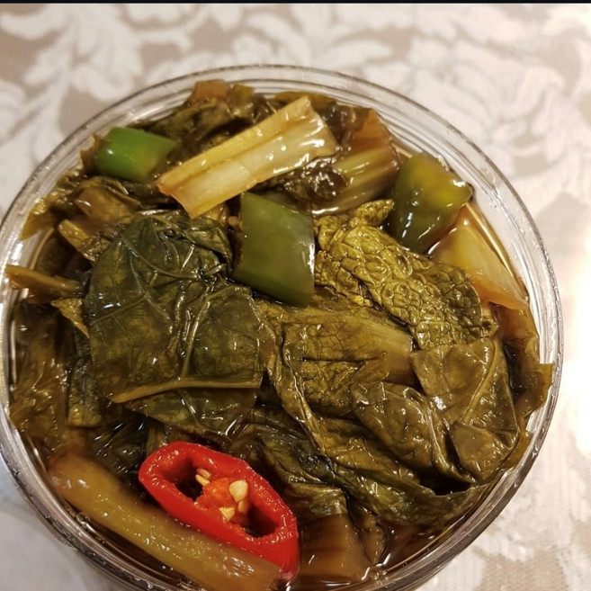 명인의 비법간장 여수돌산 갓 장아찌 갓피클, 1kg