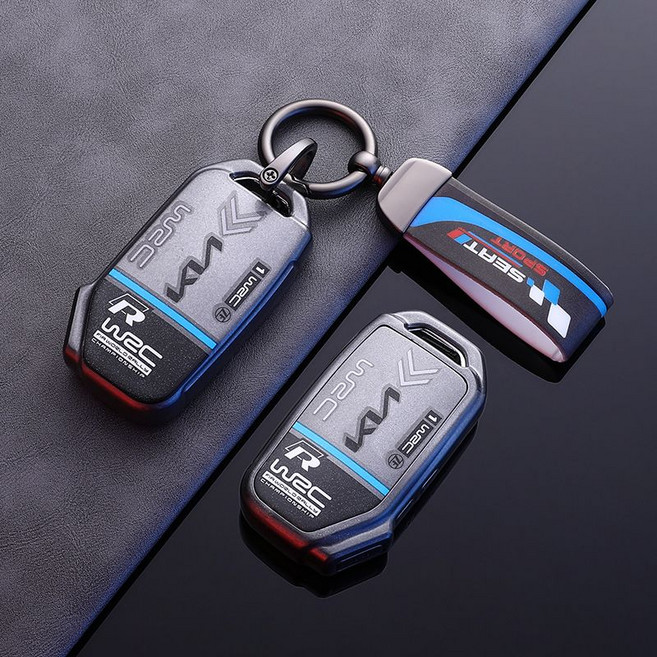 기아 차키 케이스 k5 k3 스포티지 스마트키 홀더, E모델+스포티스트랩