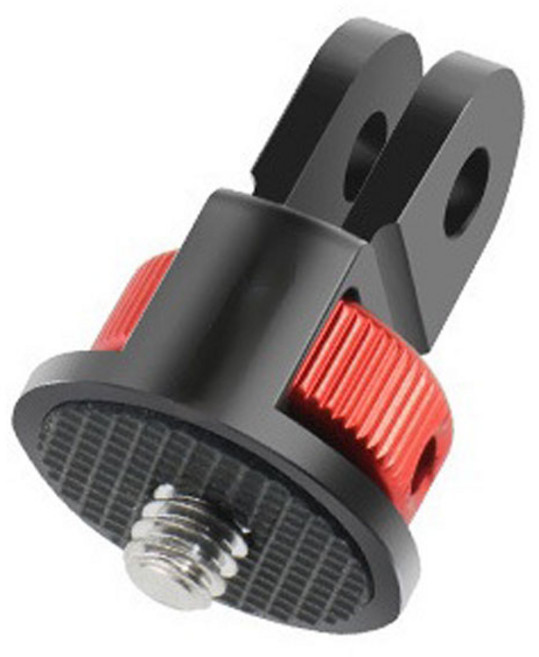 [한정특가]make speed 액션캠 및 카메라 360도 회전 퀵릴리즈 마운트, 레드, 1개