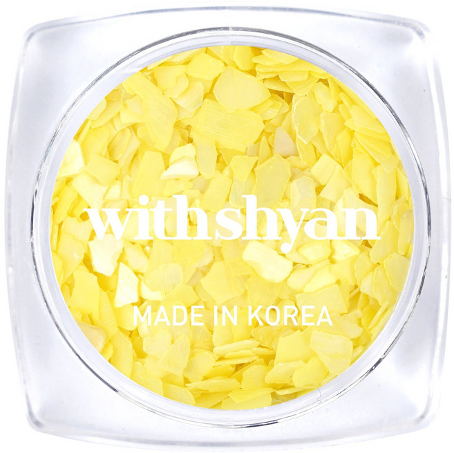 위드샨 자개 네일 글리터, 02 버선, 1개