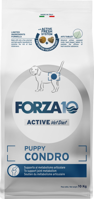 FORZA19 ACTIVE Vet Diet 幼犬關節配方狗糧, 10kg, 1個, 幼犬關節配方