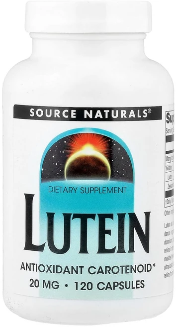 소스내츄럴스 루테인 20mg 캡슐, 1개, 120정 - 쿠팡