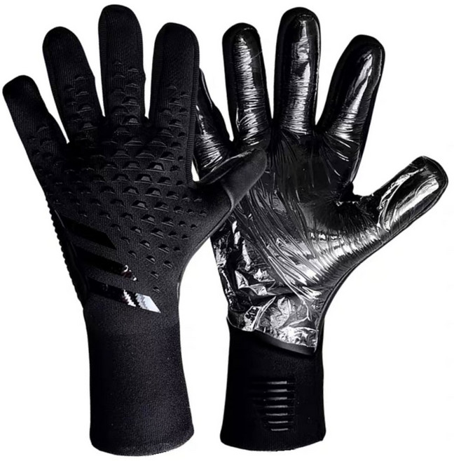 골키퍼장갑 축구 장갑 흰색 주니어 23 소형 강한 메가그립 공식 041952 01, 새까맣다, 1개