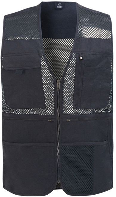 지벤 하계 작업복조끼 [ ZB-V2026 ] 앞 뒤 메쉬적용 다양한 수납포켓완비 망사 안전, 1개