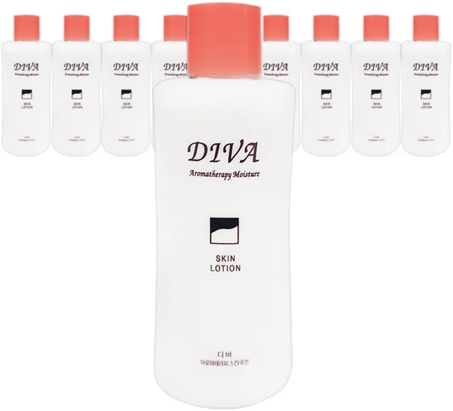 디바 아로마테라피 모이스처 로션, 10개, 380ml - 쿠팡