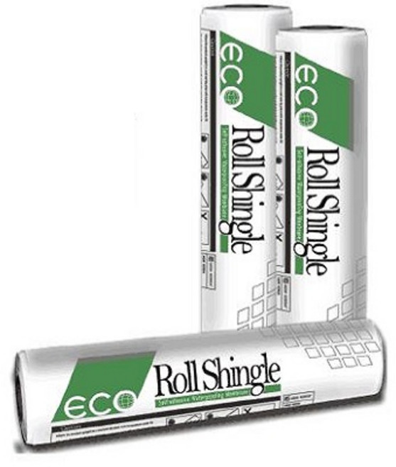 [건축자재팀버주식회사]에코롤슁글(노출방수용)/슁글방수시트/아스팔트방수접착제/지붕방수시트, 진밤색, 1개