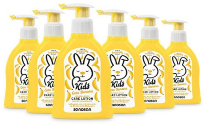 사노산 케어 로션 바나나 바디로션 200ml x 6개