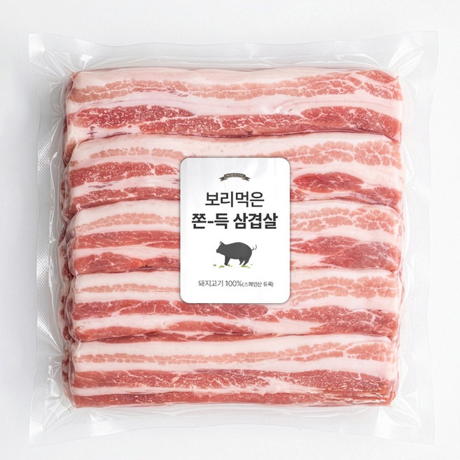 따봉프레시 숙성 흑돼지 황제 삼겹살 육즙가득 쫀득한 구이용 HACCP, 1개, 3kg