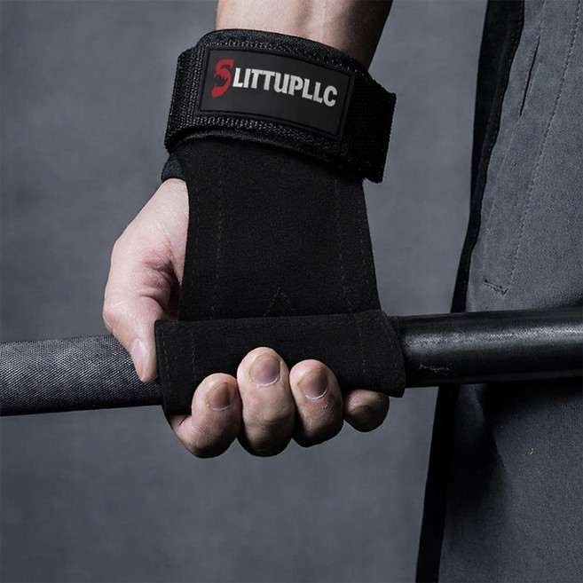 앤틱스 리프팅 이지 그립 헬스 스트랩, 1개, 블랙