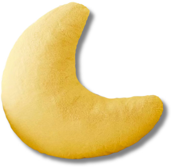 BAGEL蓓果 星星抱枕, 黃色月亮